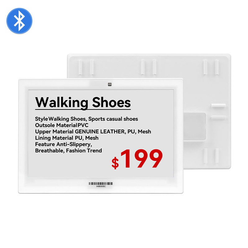 Étiquette d'étagère électronique, Version Bluetooth, étanche, pour supermarché, écran d'affichage de prix, système de papier électronique