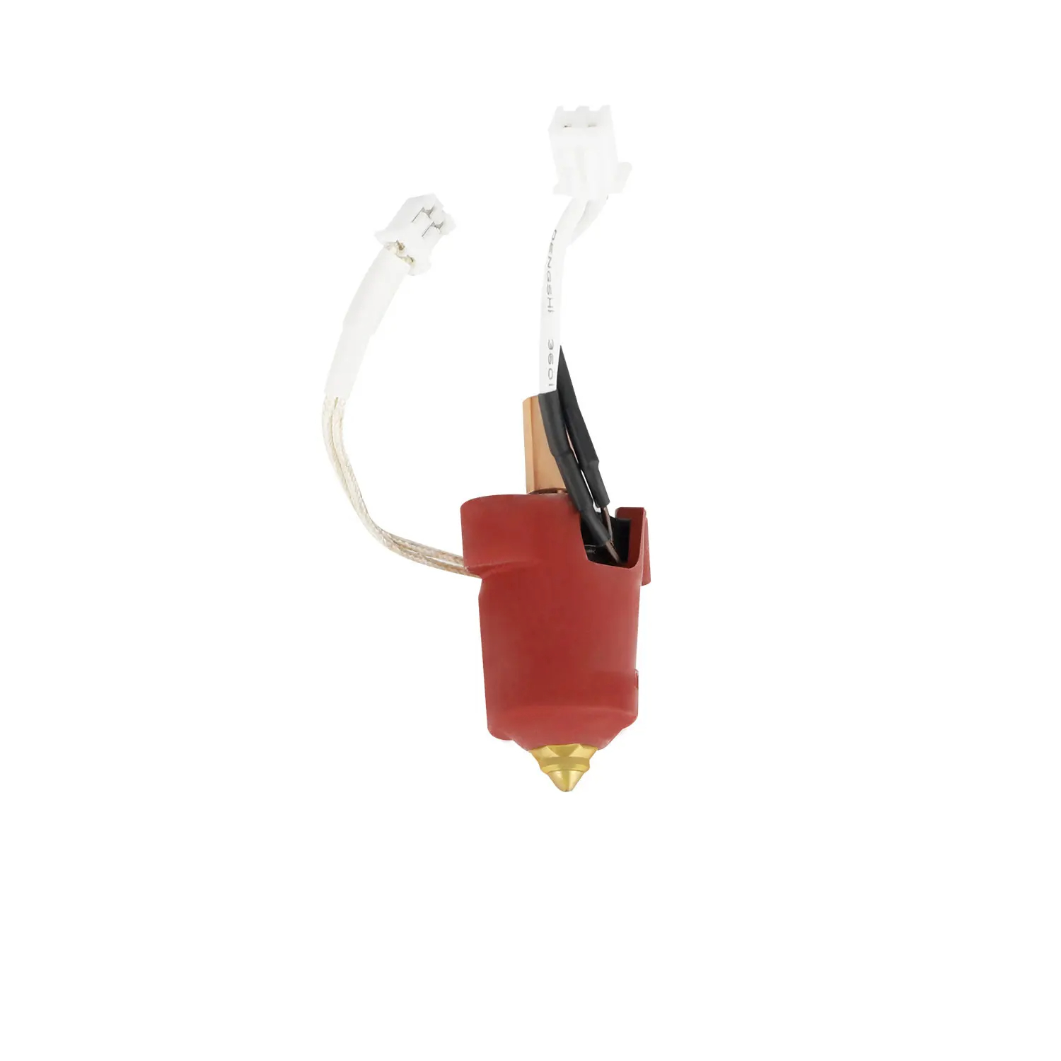 Para Creality Kit de cabezal calefactor de cerámica roja reemplazado Ender-3 V3 KE cubierta de silicona Material Premium Kit de bloque calefactor de impresora 3D