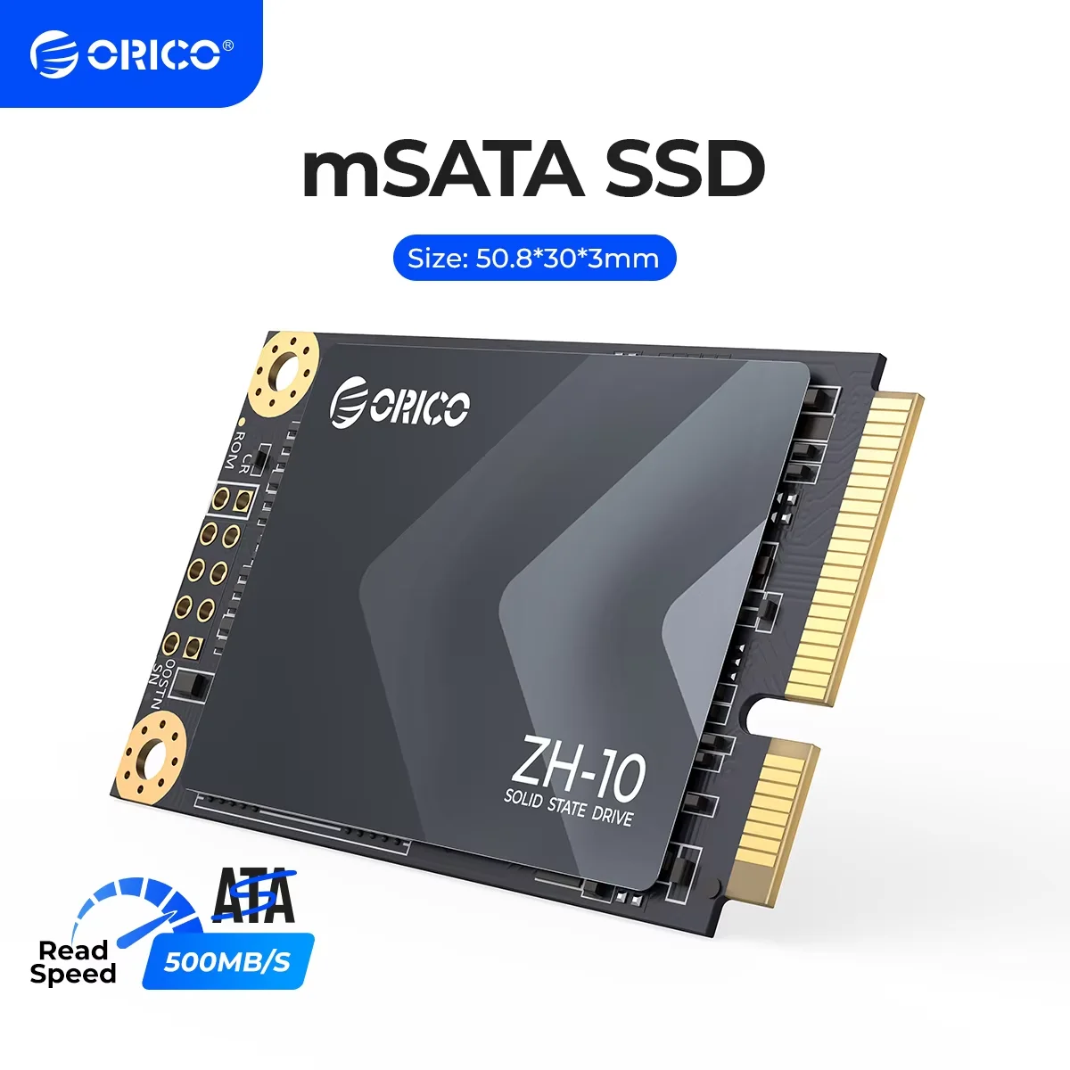 ORICO ZH10 mSATA SSD SATA III 6 Gbit/s 3D NAND Internes Solid-State-Laufwerk 128 GB 256 GB 512 GB 1 TB für Laptops Ultrabooks Desktop-ZH10