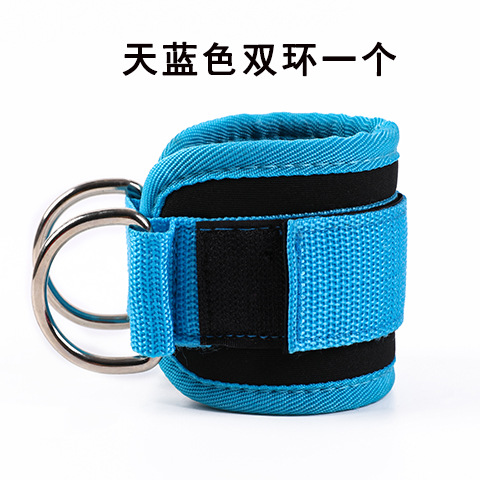 Correas de tobillo para Fitness, puños de soporte ajustables con anillo en D, ejercicios de piernas para gimnasio, entrenamiento, protección deportiva, abductores de seguridad