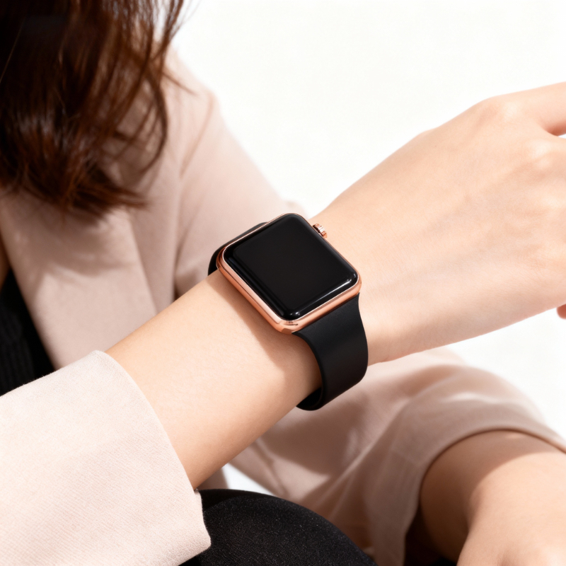 Reloj LED informal para hombres y mujeres, relojes deportivos militares para hombres, relojes de pulsera digitales simples de moda, reloj de silicona, reloj Masculino