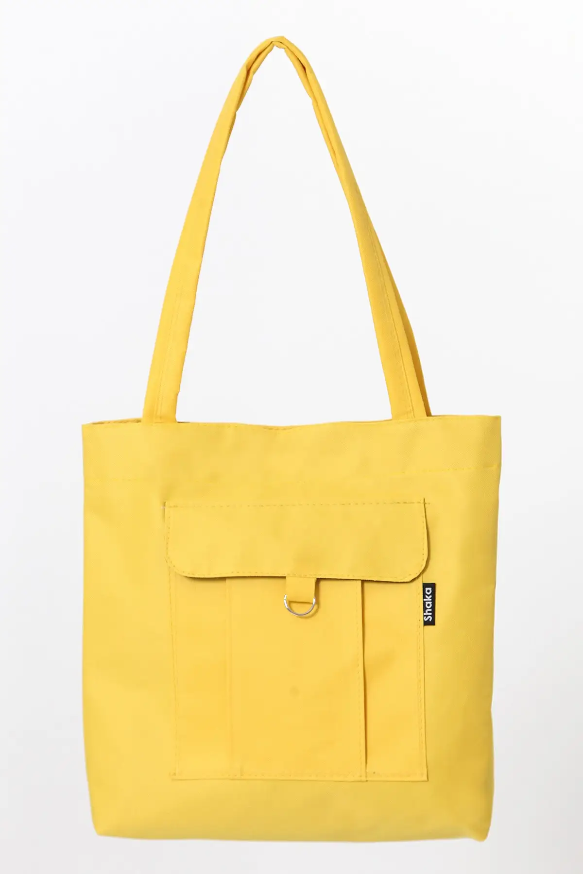 U7 Tas Bahu dan Lengan Kuning 35X35 Cm Tas Musim 2022 Kualitas Tren Mode Wanita Muda Lengan Panjang Berpola