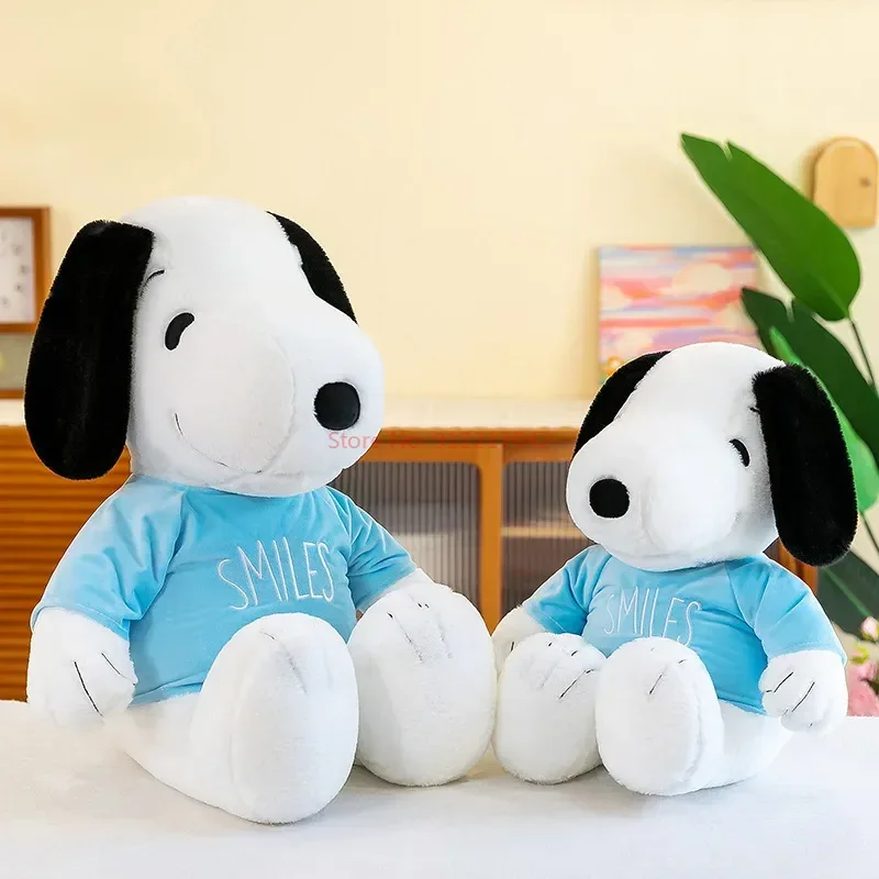 35-65 ซม.การ์ตูนน่ารัก Snoopy Plush ของเล่นหมอนโซฟากลับตุ๊กตา Plush ของขวัญเด็ก