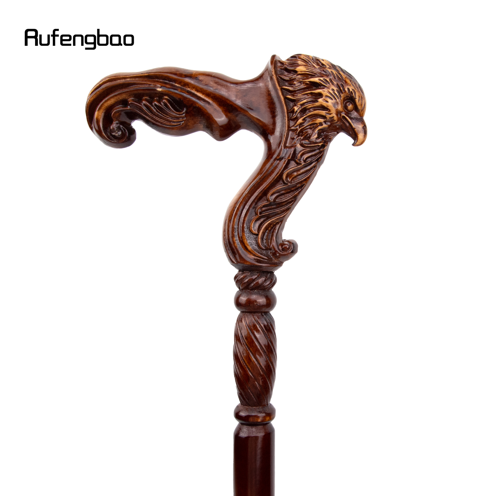 Bastão de Cosplay de Vampiro de Madeira Marrom Águia, Bastão de Madeira, Máscara de Halloween, Crossier, 93cm, Moda