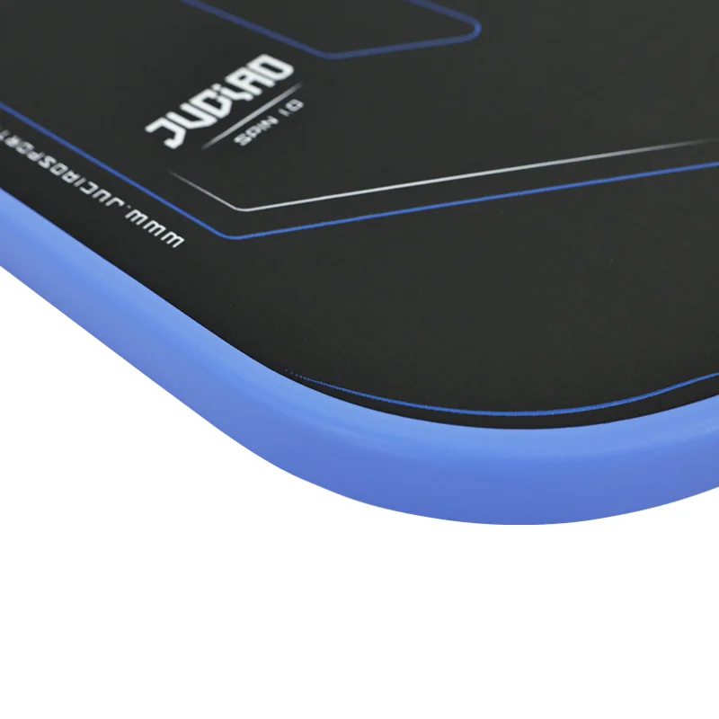 JUCIAO USAPA-zugelassener thermogefütterter Unibody T700 Pickleball-Paddel aus roher Kohlefaser mit strukturierter Spin-Oberfläche und Schaumstoffkante