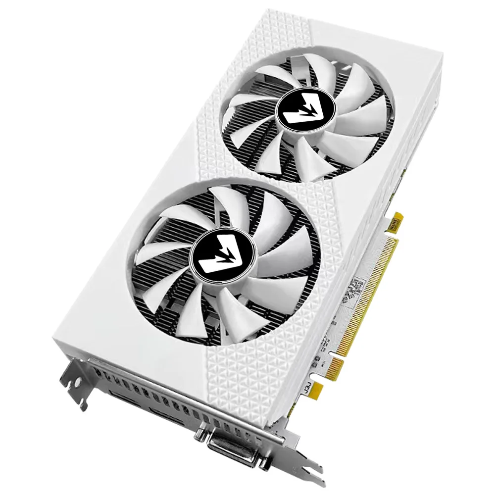 Soyo amdedaon rx580 8g placa gráfica memória gddr5 256bit branco placa de vídeo para jogos suporta interface hdmi dp computador combo