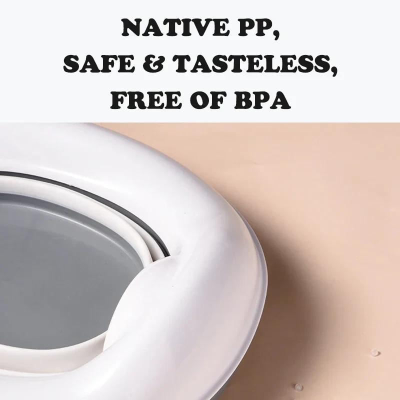 Siège de toilette de voyage 3 en 1, Pot pliable bleu pour enfants avec sacs, Pot pour bébé, siège d'entraînement Portable en Silicone pour bébé