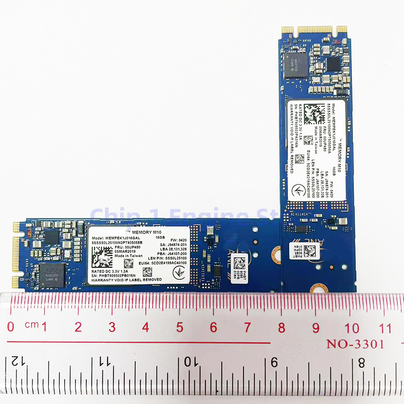 Memória nova e original M10 M.2 2280 16GB SSD PCIE NVME 3.0X2 Unidade de estado sólido interna aplicada à memória Intel Optane