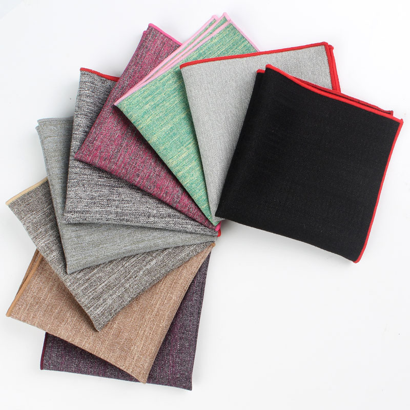 Мужской нагрудный платок из хлопка, Ширина 24 см