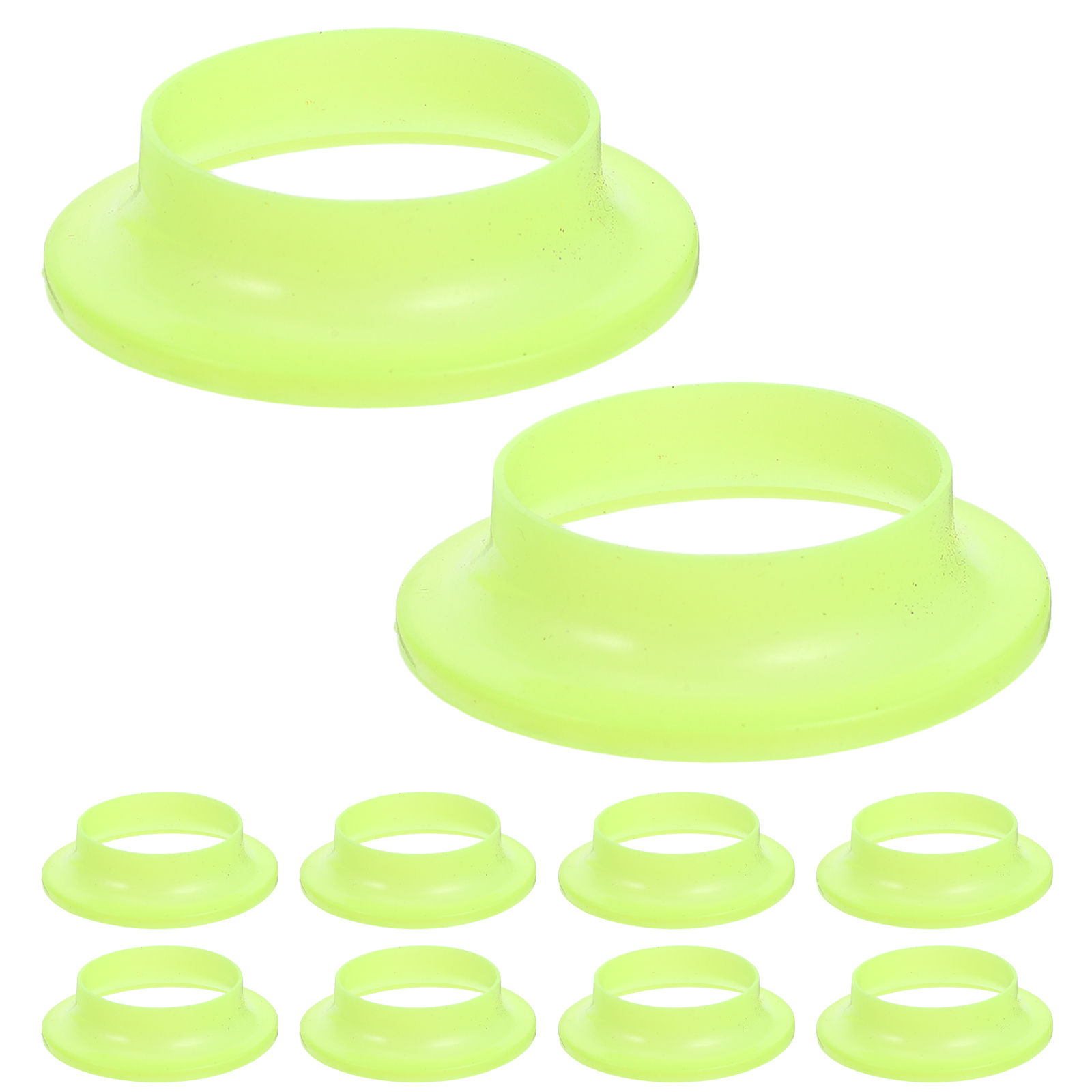 100 Stück Feuerlöscher-Zubehör, Teile, Ring, Ersatzschalter, Draht, Kreise, spritzwassergeschützte Abdeckung, Steckdosenringe
