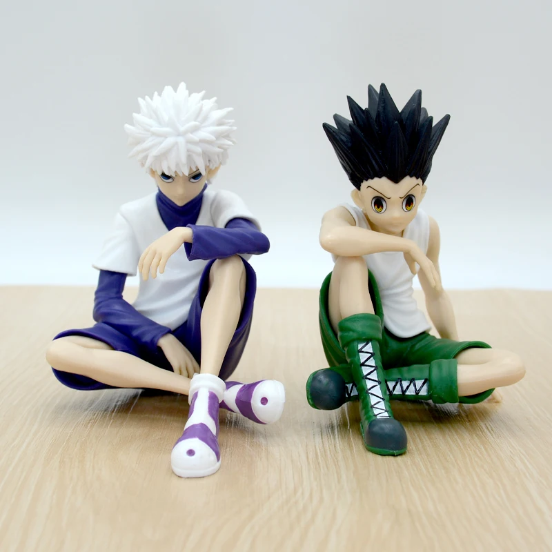 13cm Hunter x Hunter Gon Freecss figura de Anime Alluka Zoldyck figura de acción Chrollo Lucilfer/Kurapika estatuilla modelo juguetes regalo