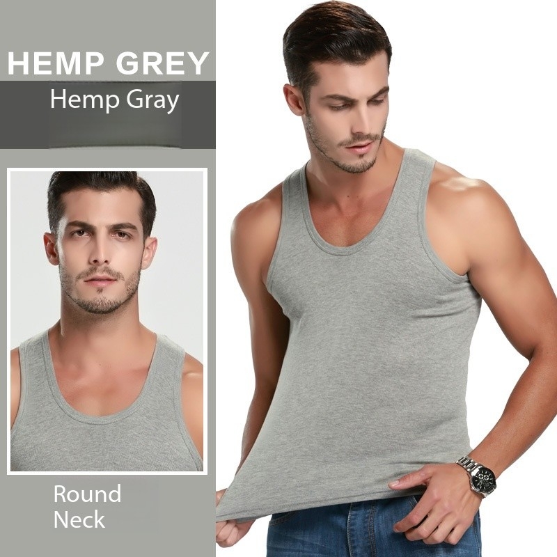 1 Pack T-shirts Sports Running Tops Men To Multi-size Solid Color Tight Vests For Teenagers Comfortable Cotton Sleeveless