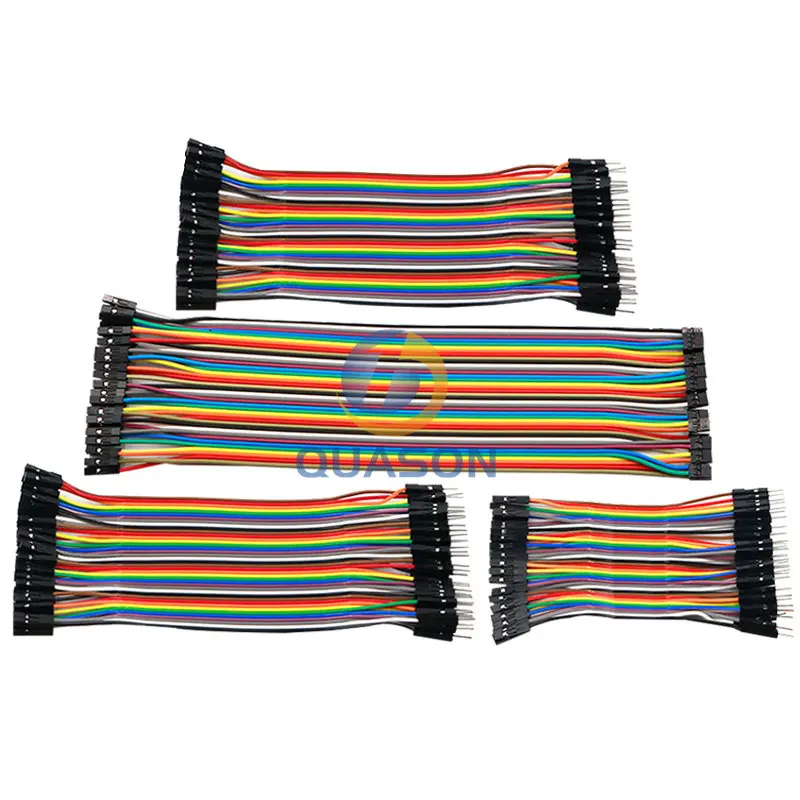 40PIN 10CM 20CM 30CM Dupont Dòng Đực + Nữ Đến Nam Nữ Cho Nữ dây Nhảy Dupont Dây Cáp Cho Arduino DIY