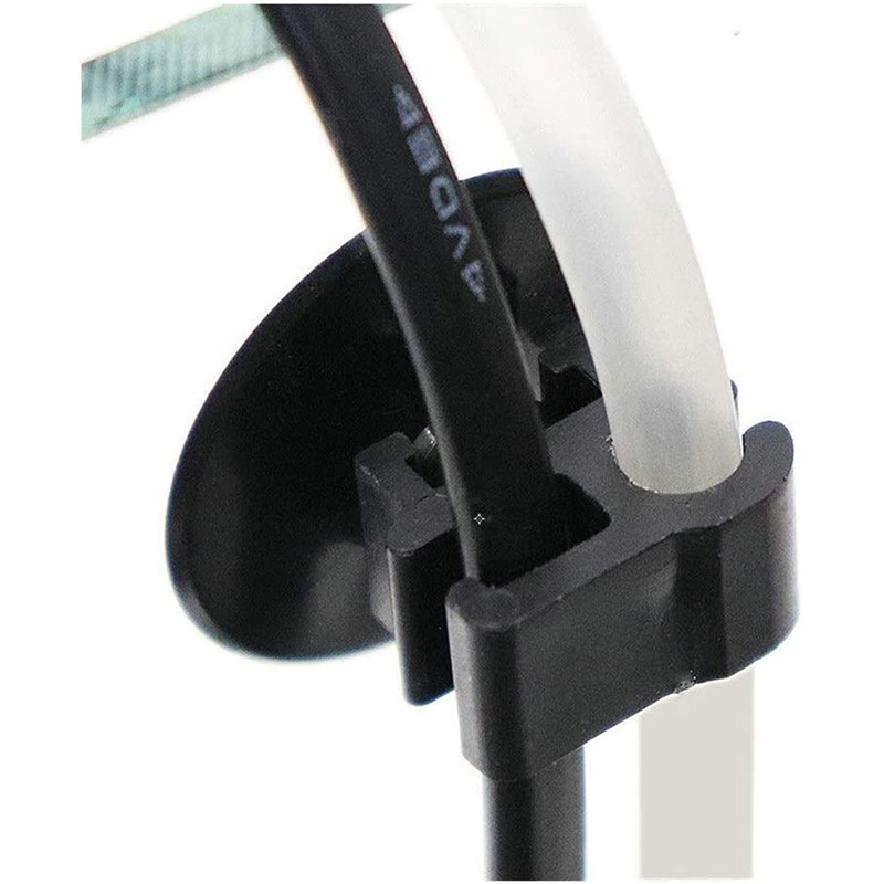 5 Chiếc Bể Cá Hút Kẹp Cá Ống Oxy Vòi Bơm Dây Nguồn Khóa Dây Finisher Hút Bể Cá phụ Kiện