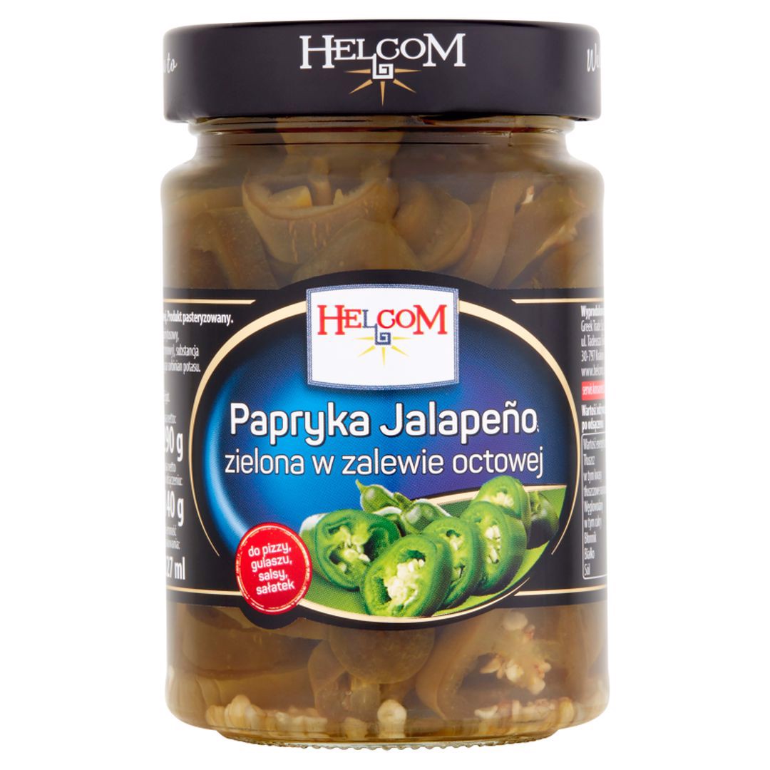 Helcom Papryka Jalape?o zielona w zalewie octowej 290 g