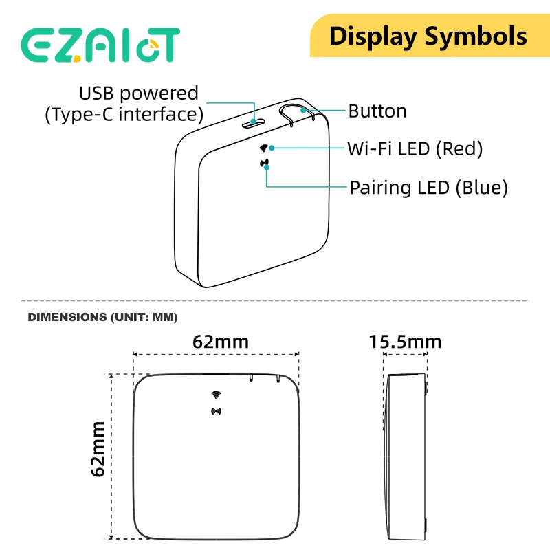 Tuya multi-modo zigbee bt gateway hub casa inteligente ponte sem fio dispositivo de automação de controle remoto voz alexa google casa