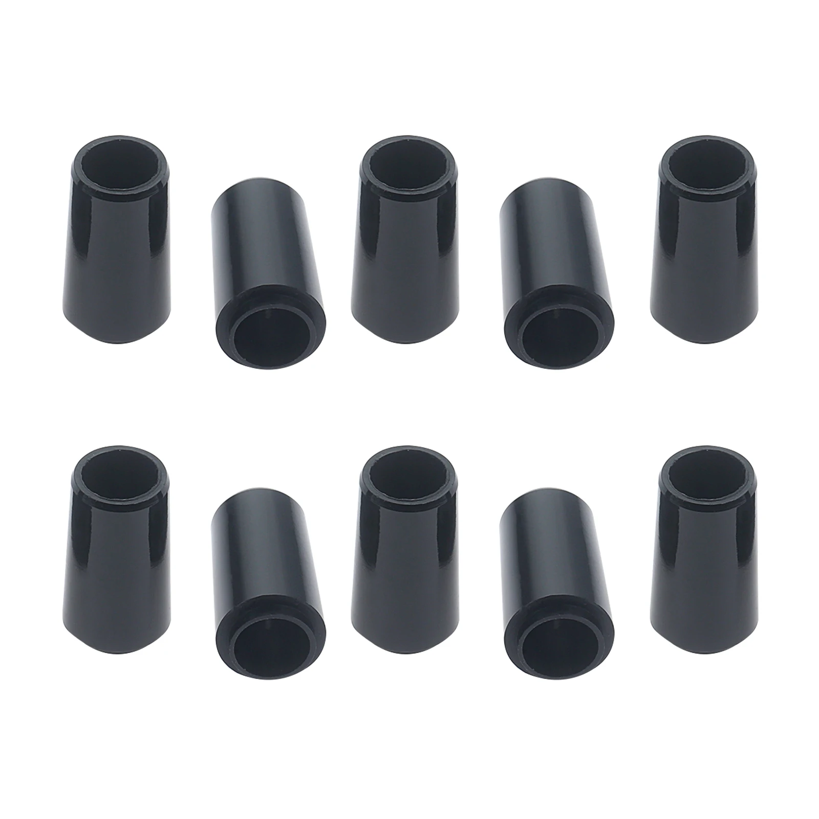 10Pcs Tip Size 0.355 High Quality Plastic Golf Ferrules Sleeve Replacement for Iron Golf Club Shafts Accessories 24.5x9.2x13.4mm