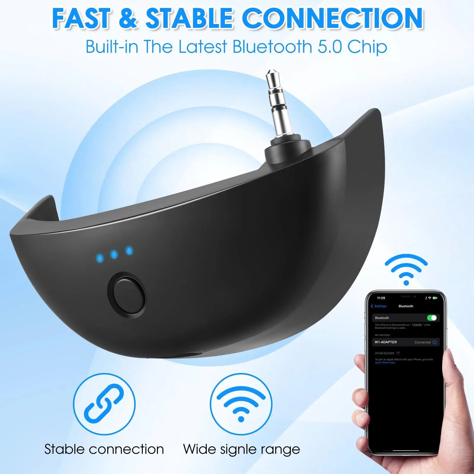 W1 Wire-controlled Headphone Bluetooth Adapter For Walker Series Converter To Wireless Earmuffs Converter