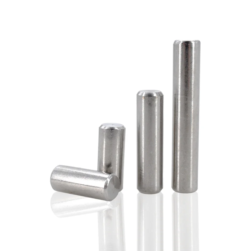 M1.5 M2 M2.5 M3 M4 M5 M6 M8 Hình Trụ Pin Định Vị Dowel Thép Không Gỉ 304