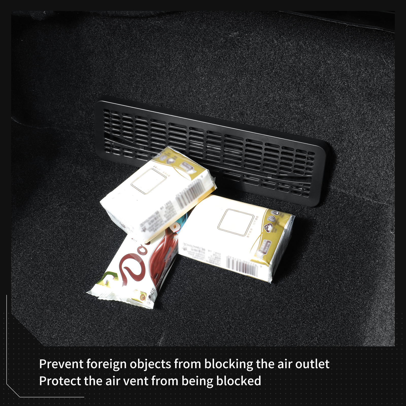 Luckeeasy para tesla modelo y lançamento 2025 juniper saída de ar capa protetora assento do carro saída de ar grade saída de ar capa abs