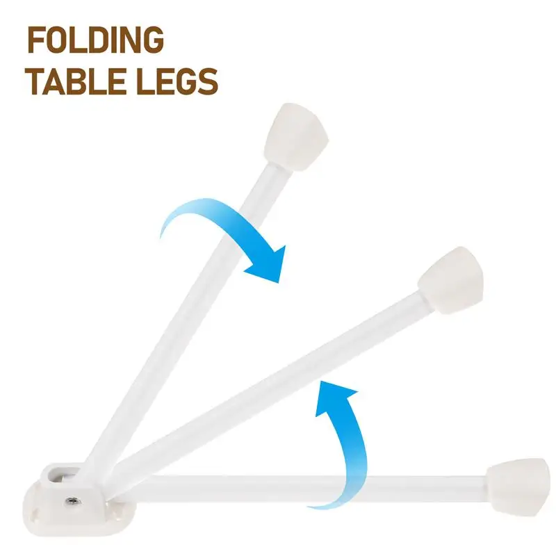 4 Pcs Heavy Duty Desk Legs Folding Table Legs Foldable DIY Home Bench Dining Desk End Coffee Table Legs Table Accessory 2024