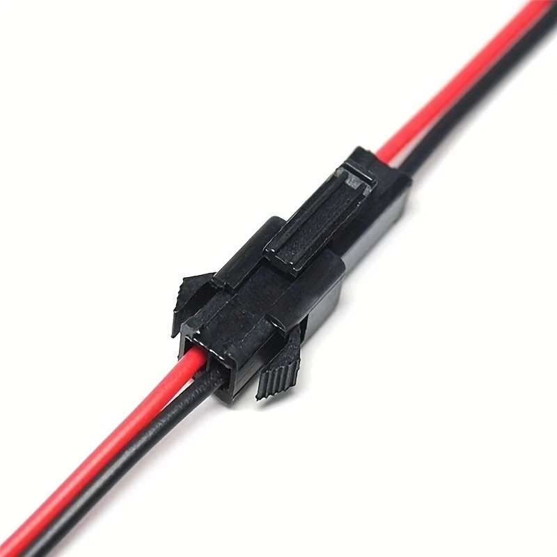 10 pares de conector de cable de Terminal macho a hembra, línea de Terminal SM, lámpara de techo LED empotrada