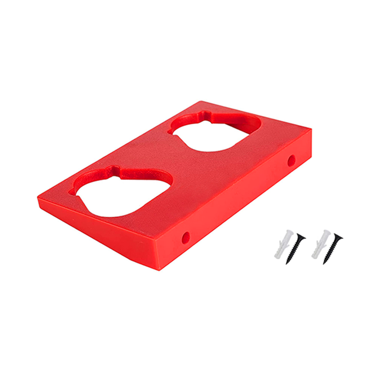 Battery Holder for Milwaukee 12V Battery Wall Mount Dock Holder Fit for 48-11-2401 48-11-2402 48-11-2410 48-11-2411 Battery