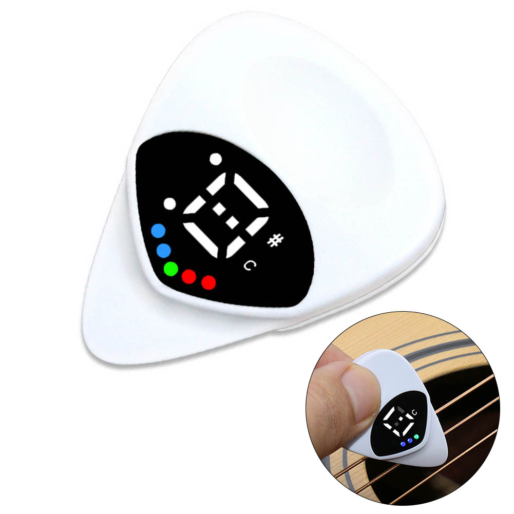 Guitar Picks with Built In Tunner Real Time Monitoring Best Choice For Acoustic And Electric Instrument Players