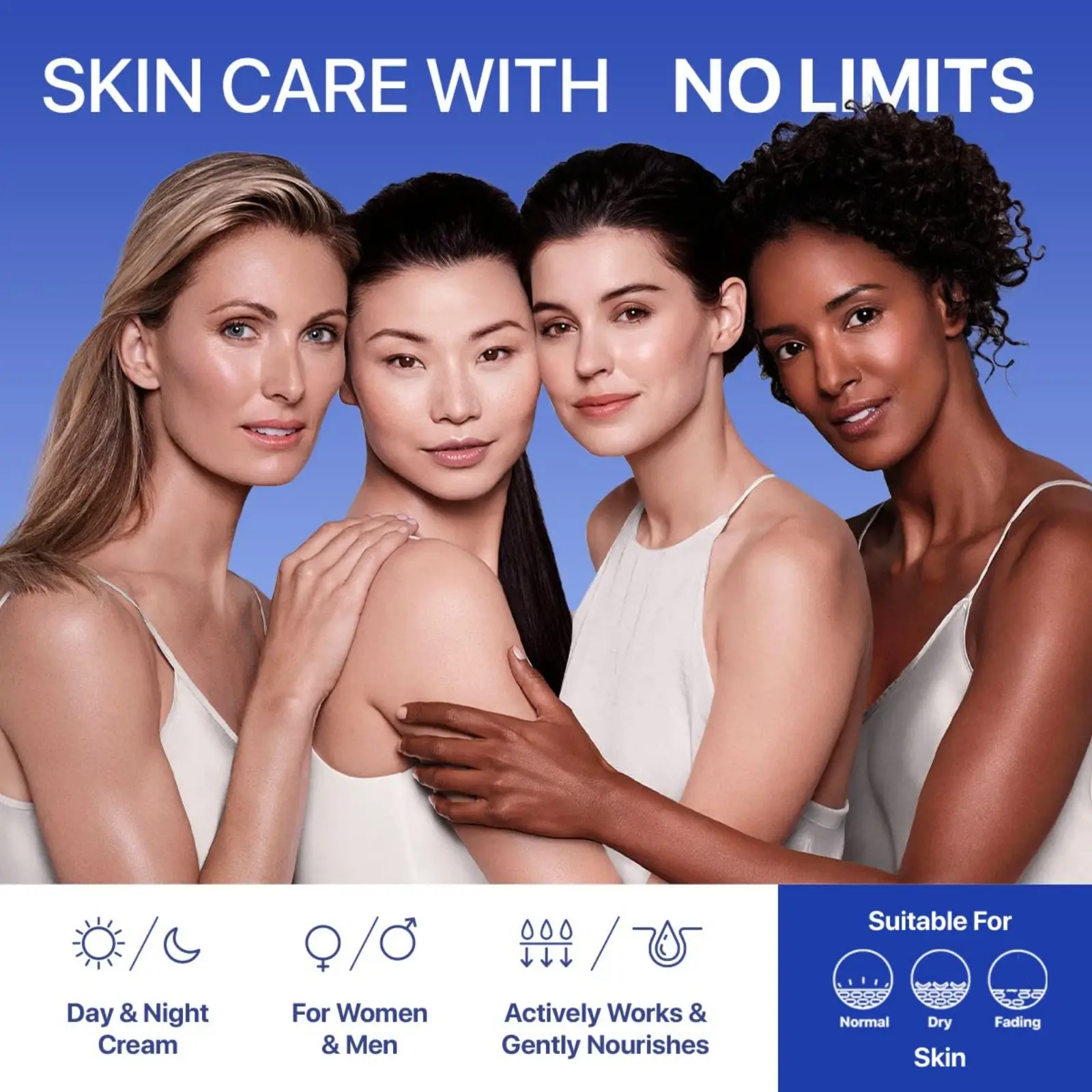 Creme de colágeno para rosto com retinol e ácido hialurônico, hidratante facial antienvelhecimento para cuidados com a pele dia e noite