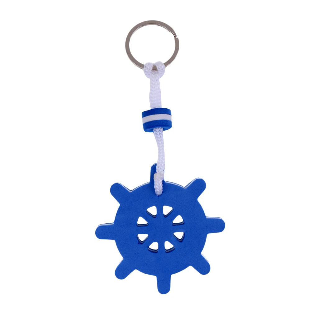 Floating Keychain For Boat EVA  Sailing Float Marine Floating Anchor Yacht Keys Buckle Rowing Boats Swimming Sport Accessorie