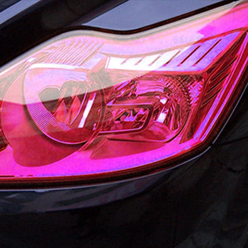光沢透明ライトブラックスモーク PVC フィルムティント 30 × 60 センチメートル自動車ライトヘッドライトテールライトティントビニールフィルムステッカーラップカバー