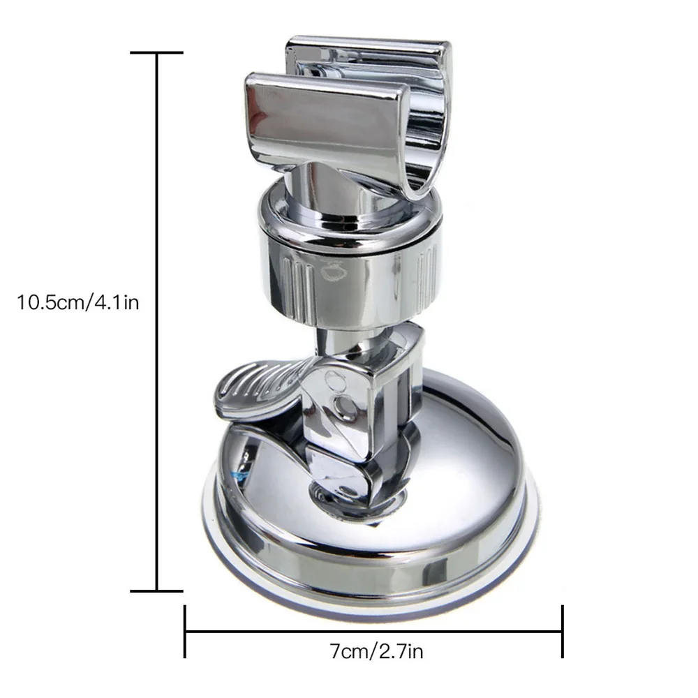 Soporte Universal para cabezal de ducha, soporte ajustable de 360 grados con ventosa, montaje en pared, sin soporte de perforación, accesorios de baño