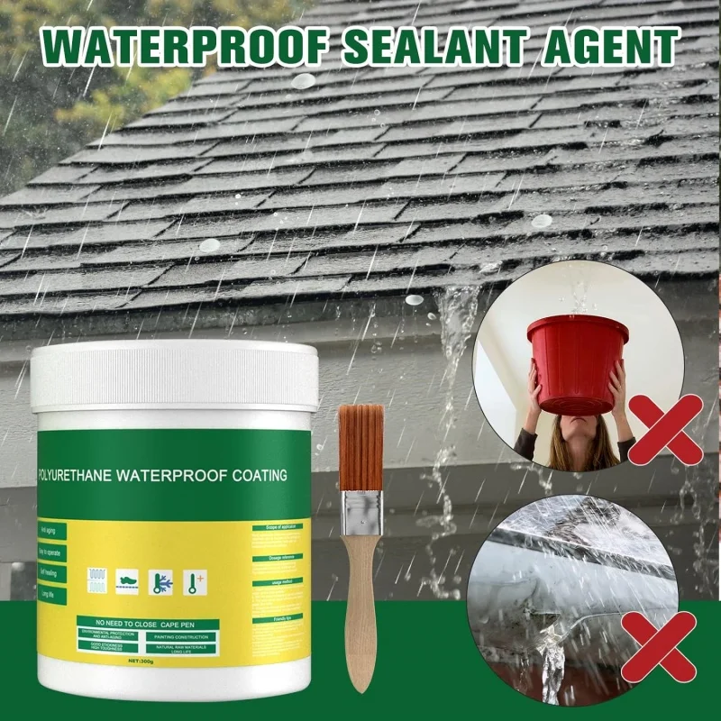 ที่มองไม่เห็นเคลือบกันน้ํา Sealant Agent 30/100/300g โปร่งใสซีลเคลือบแปรงวางกาวกาว Strong Sealant