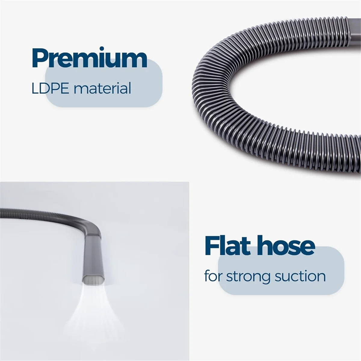 Dryer Vent Cleaner Kit, Hose Attachment for V7 V8 V10 V11 V12 V15 Cordless Vacuum, Perfect Flexible Crevice Tool