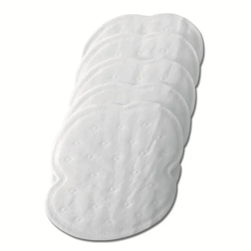 Parche ultrafino absorbente de sudor para axilas, 50 piezas, antitranspirante, absorbe eficazmente el sudor, cómodo y sin sabor