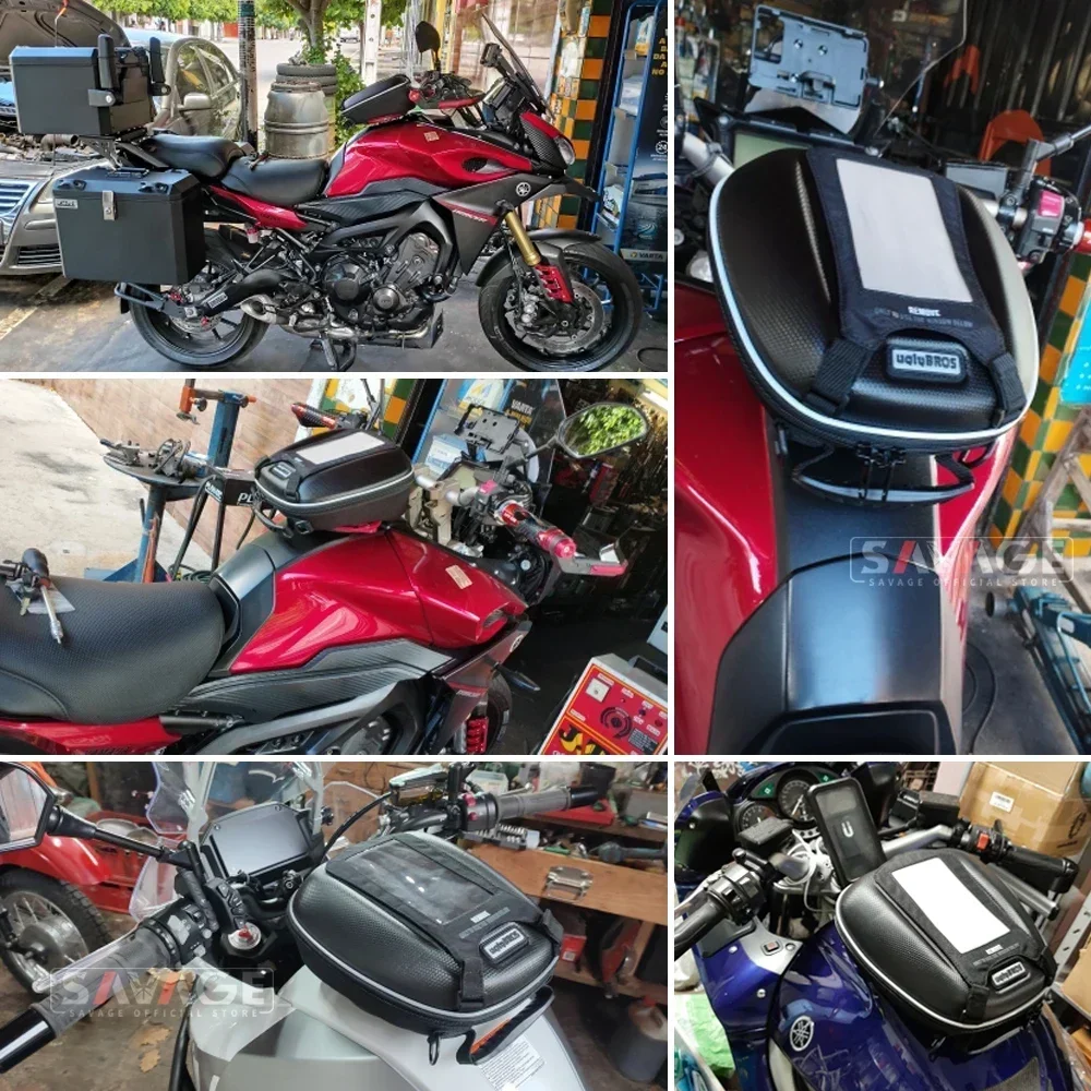 Bolsa de depósito para motocicleta, mochila para YAMAHA FZ6 FZ8 FZ1 XJ6 MT03 MT25 MT10 YZF R1 R3 R6 R7 XSR 125 155 XJR FJR 1300, equipaje de carreras