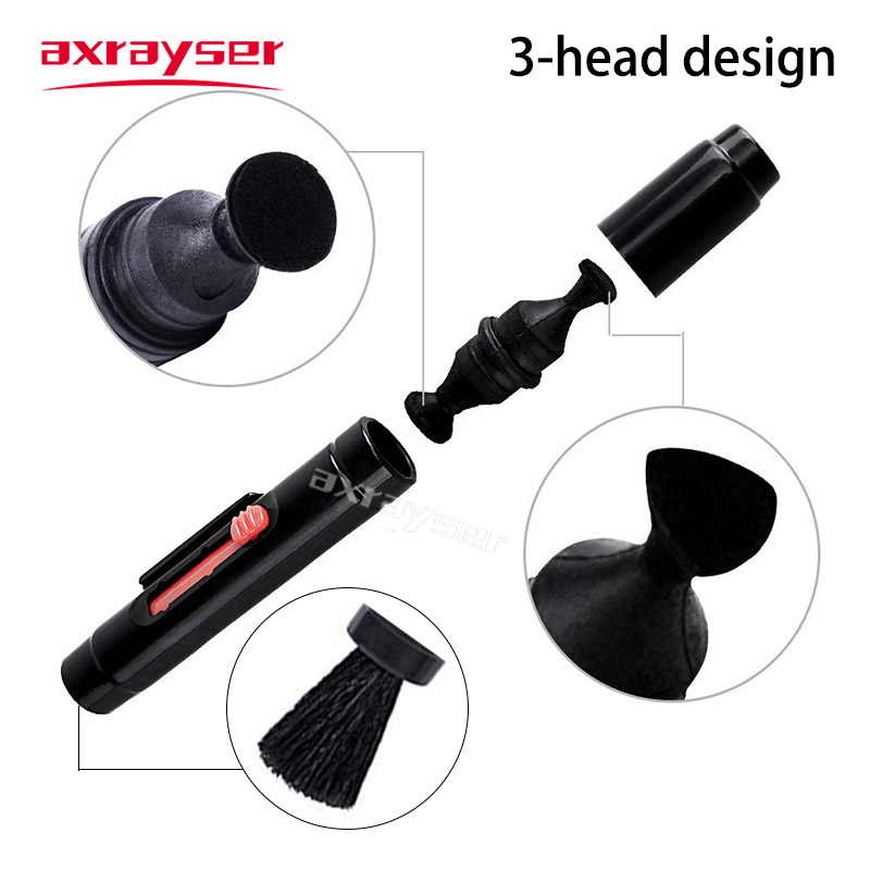 Laser Lens Cleaning Tools 3-Set Luchtpomp Met Stof-Off Borstel Cleaner Kit Hand Aangezwengeld Multi-Functie Voor Raytools Precitec Trump