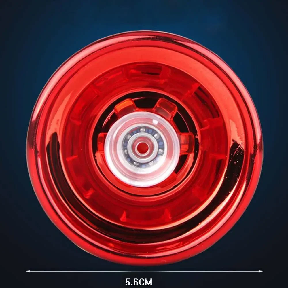 4 Cores Crianças Magia Yoyo Responsivo de Alta Velocidade Liga De Alumínio Yo-yo Torno CNC com Spinning String para Meninos Meninas Crianças yoyo ocjlos