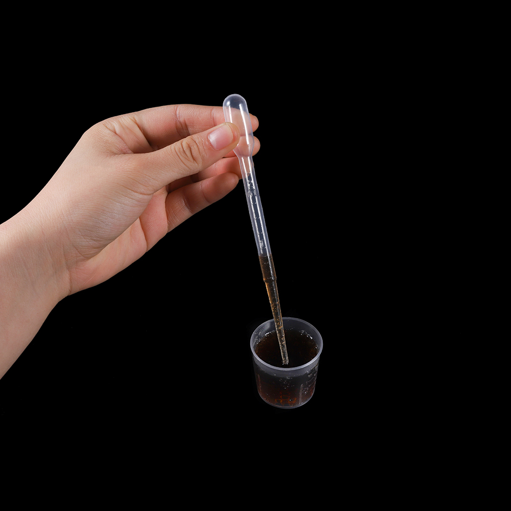 Pipetas de transferência de plástico descartáveis, 0.2/0.5/1/2/3ml, conta-gotas para diy, moldes de resina epóxi de silicone, fabricação de jóias