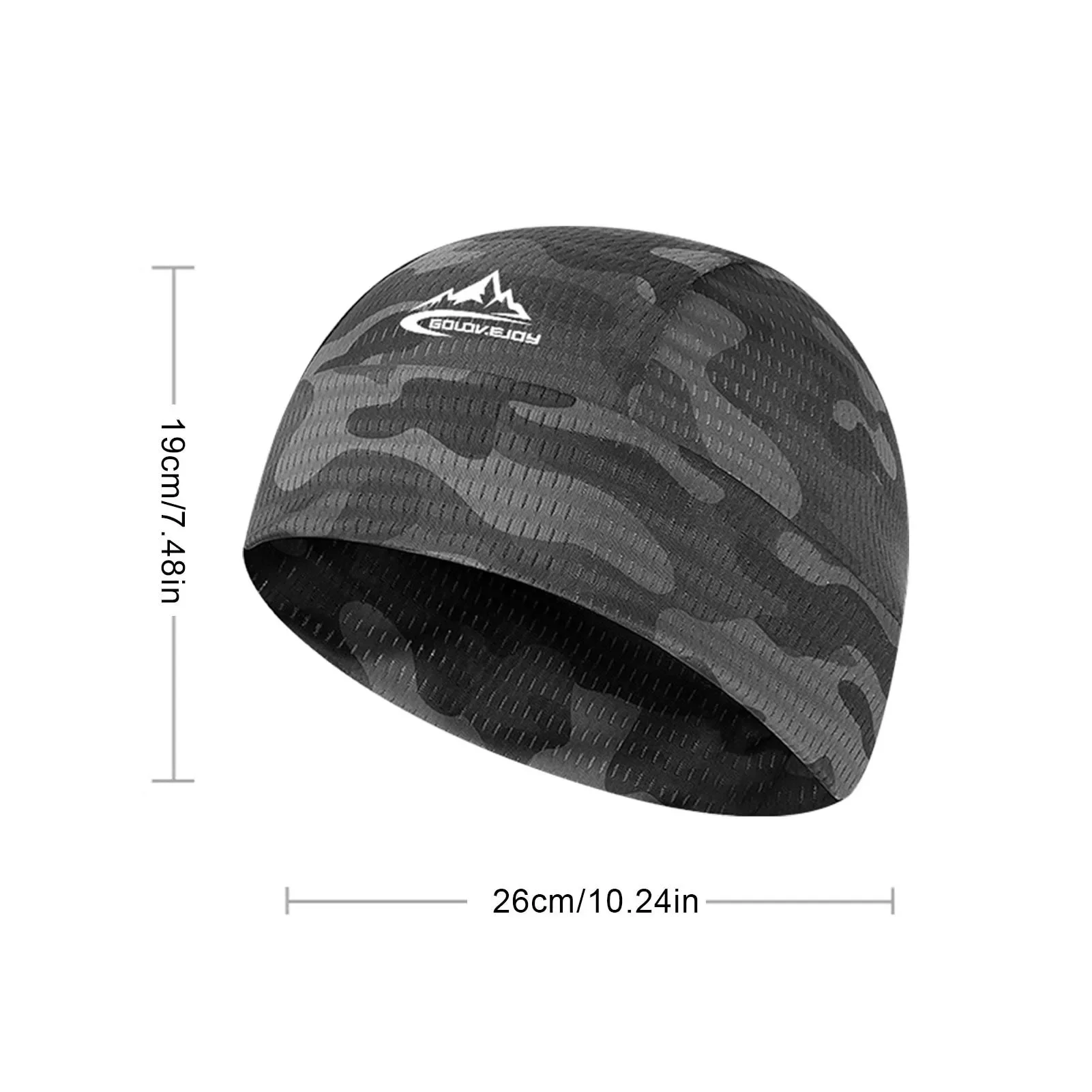 Gorro de forro para casco de motocicleta, transpirable, para correr y ciclismo