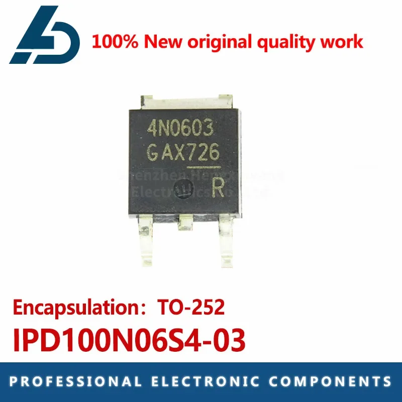 10ชิ้น4N0603 TO-252 60โวลต์100A N-Channel MOS FET