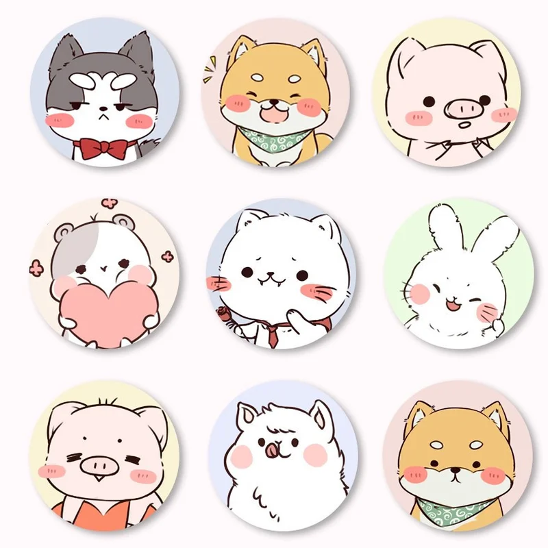 Desenhos animados Animal Padrão Band Aid for Kids, Bandagens adesivas, Kit de primeira emergência, ferida Patches de gesso, hemostasia, 120pcs por lote