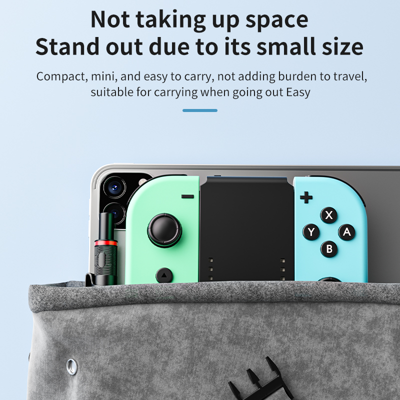 Aolion mini suporte de carregamento com porta tipo c para nintendo switch joycon estação de carregamento para nintend switch acessórios