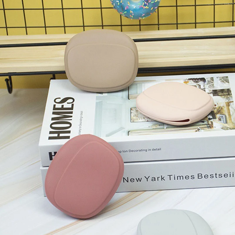 Silicone Wired Headphone Storage Bag Simple Portable Coin Purse Data Cable Organizer