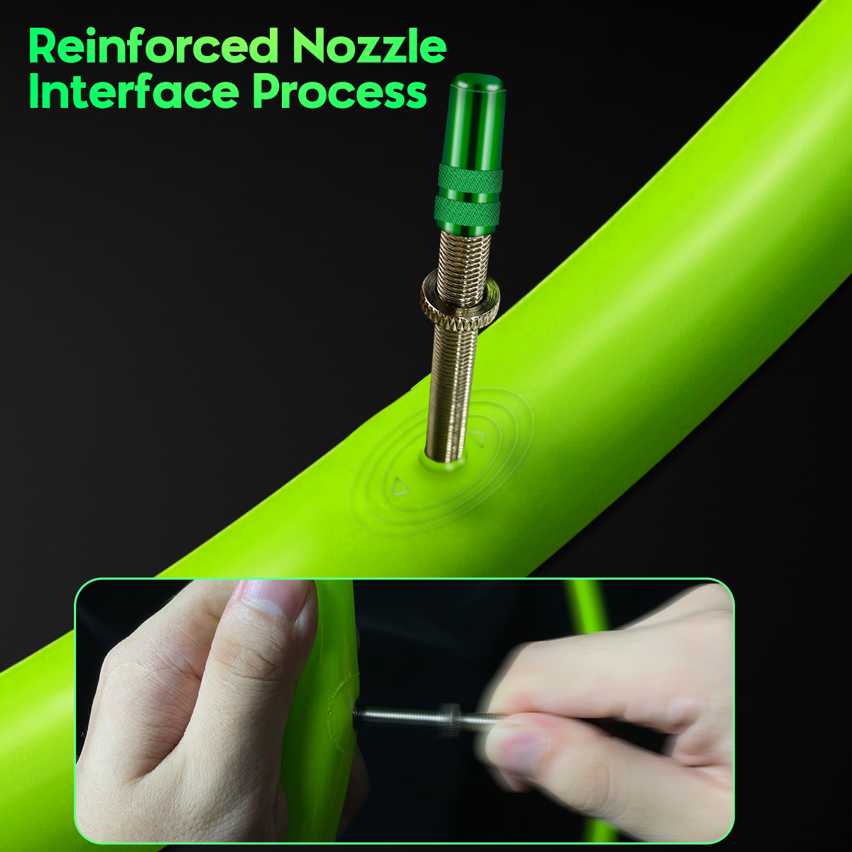 Ultraleve Mountain Bike Tubo Interno MTB 26 27,5 29 Polegadas Bicicleta TPU Pneu 45mm Metal Francês Válvula Presta Anti-Oxidação CYCLAMI câmara de ar