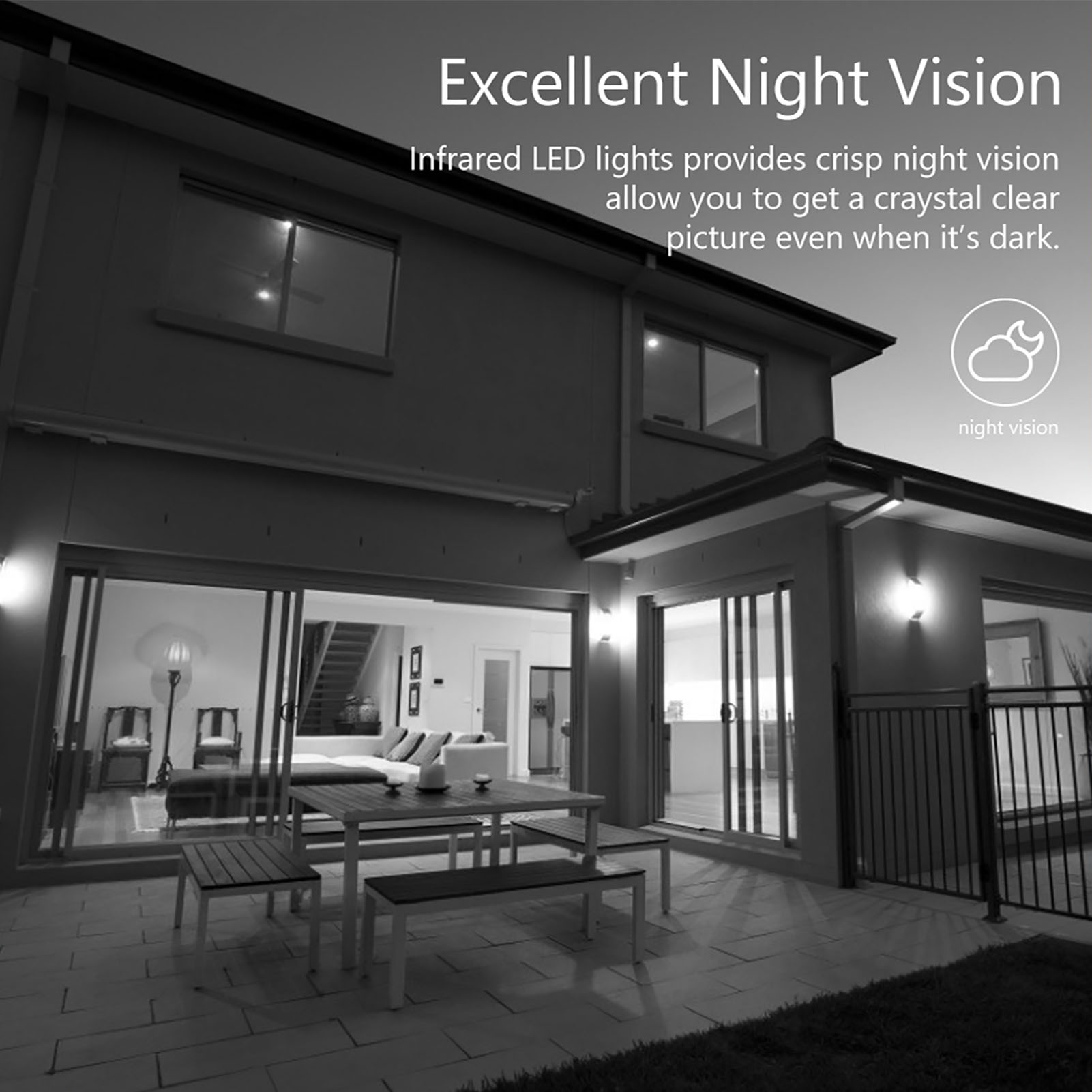 2MP 1080P Full High Definition Security Camera Outdoor/Indoor Infrared Night Vision Weatherproof Surveillance CCTV Bullet Camera