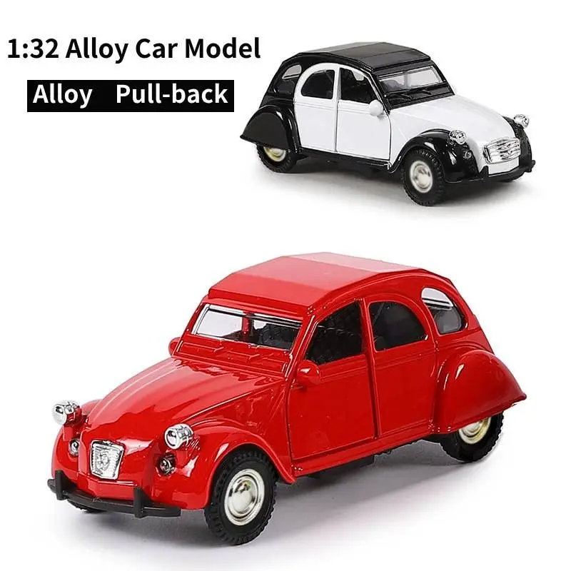 1/32 スケール合金クラシックカーモデルプルバックダイキャスト子供のおもちゃシミュレーション車両モデルの装飾男の子のおもちゃコレクションギフト