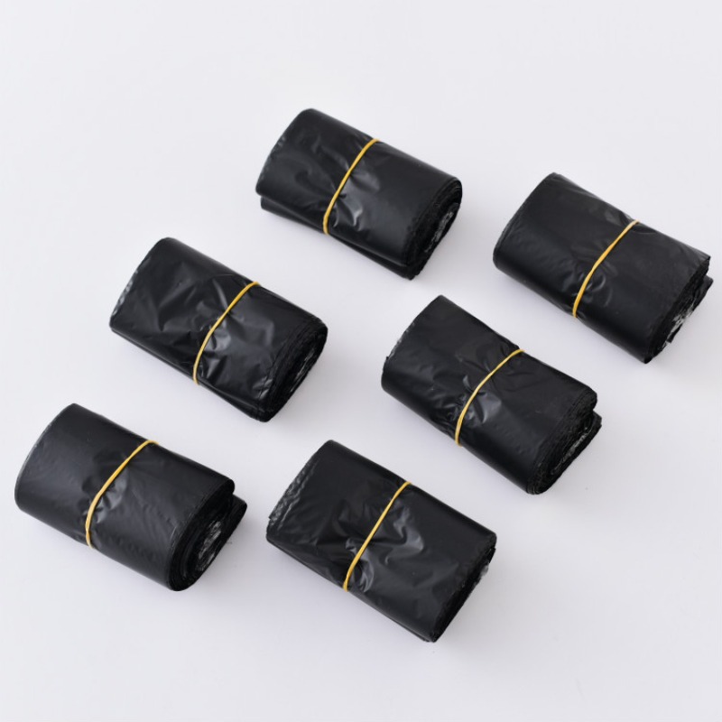 INPLUSTOP 100 шт./лот полиэтиленовый пластиковый конверт почтовые пакеты черный полиэтиленовый мешок для хранения самоклеящаяся печать почтовая полиэтиленовая упаковочная сумка