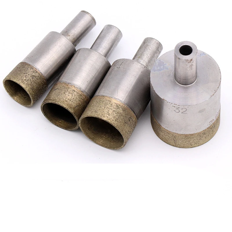 1 Máy Tính Thiêu Kết Kim Cương Lỗ Thấy Lõi Dụng Cụ 10 Mm Vít 4-Đường Kính 19 Mm Sứ Sợi Thủy Tinh gạch Gốm Lỗ Mở