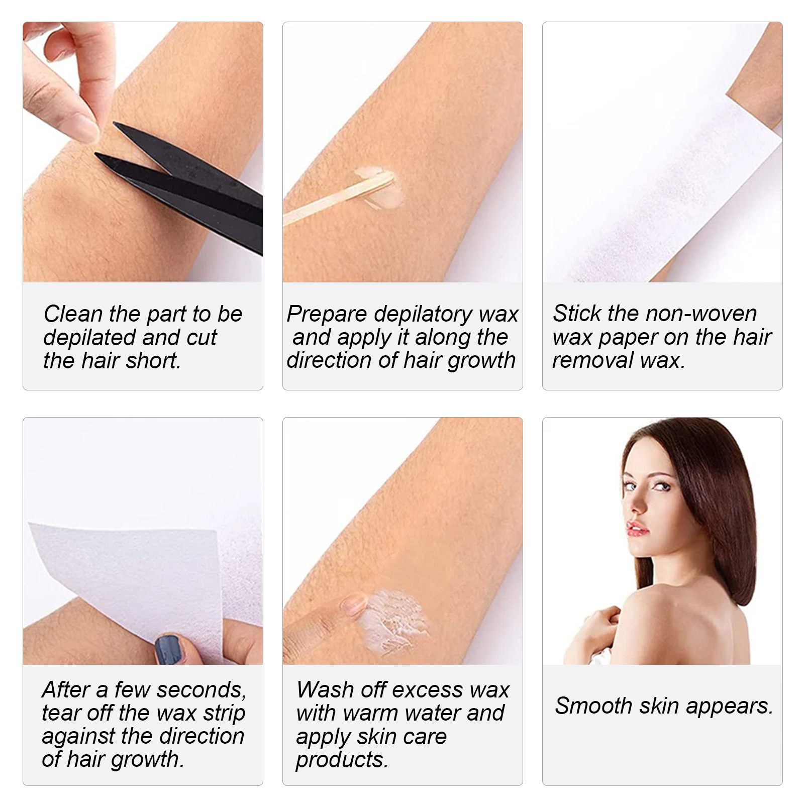 50/100 yards/roll Wax Strips Voor Ontharing Geweven Haar Verwijderen Wax Papier Rollen Hoge Kwaliteit Ontharing epilator Gereedschap